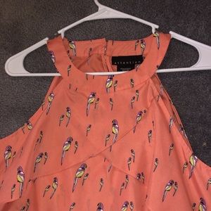 Parrot Layered Blouse
